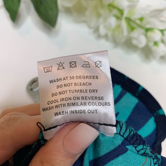 NWT LF CALL ME EDEN strapless floral cropped peplum top resort tropical 2524 - Picture 9 of 11